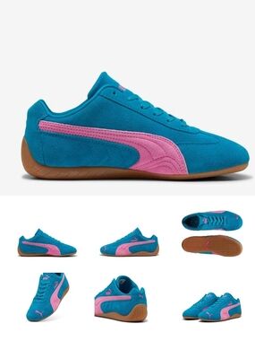 PUMA Speedcat OG Sneaker Tropical Blue Poised Pink